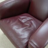 Tabarin Chair leather from Poltrona Frau, Italy, 1989