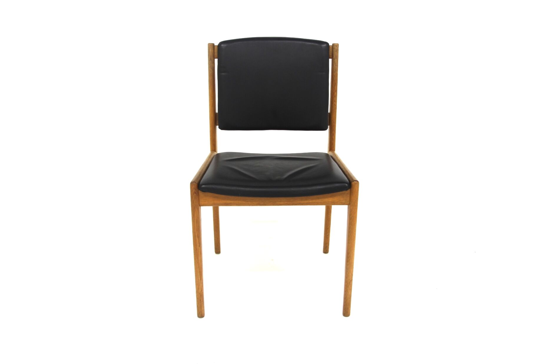 Set de 4 chaises scandinave en chêne, Karl Erik Ekselius, JOC, Suède, 1960
