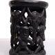 African tribal stool amileke, Cameroon Africa, 1950's