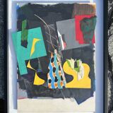 Composition abstraite. Royaume-Uni années 60