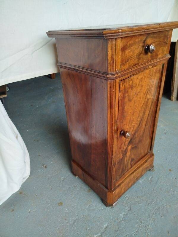 Antique bedside table