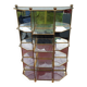 Vitrine Laiton , Verre et Miroir