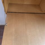 wall shelf unit secretary desk by Ernst Dieter Hilker for Omnia, 60s