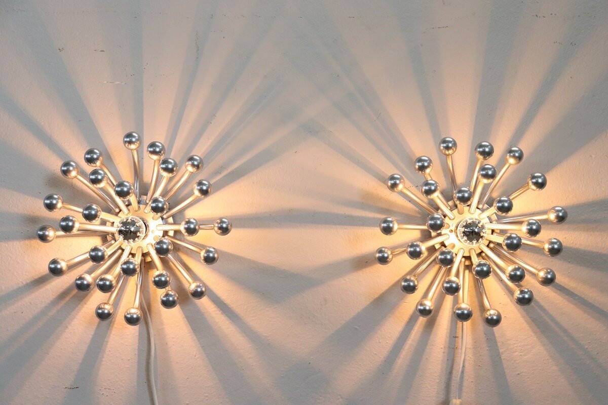 Table Or Wall Lamps By Studio Tetrarch For Valenti, 1970s, Set Of 2