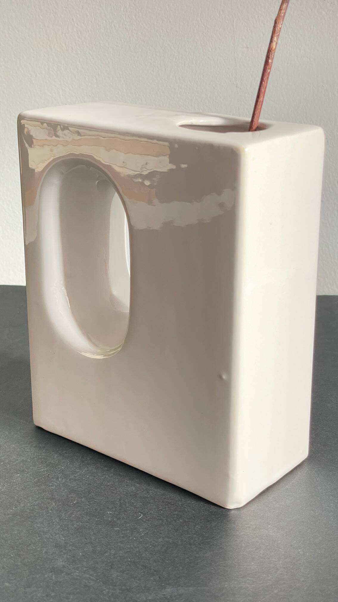 1980s Ceramic Design Vase