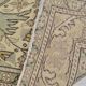 Tapis anatolien à décor géométriques verts