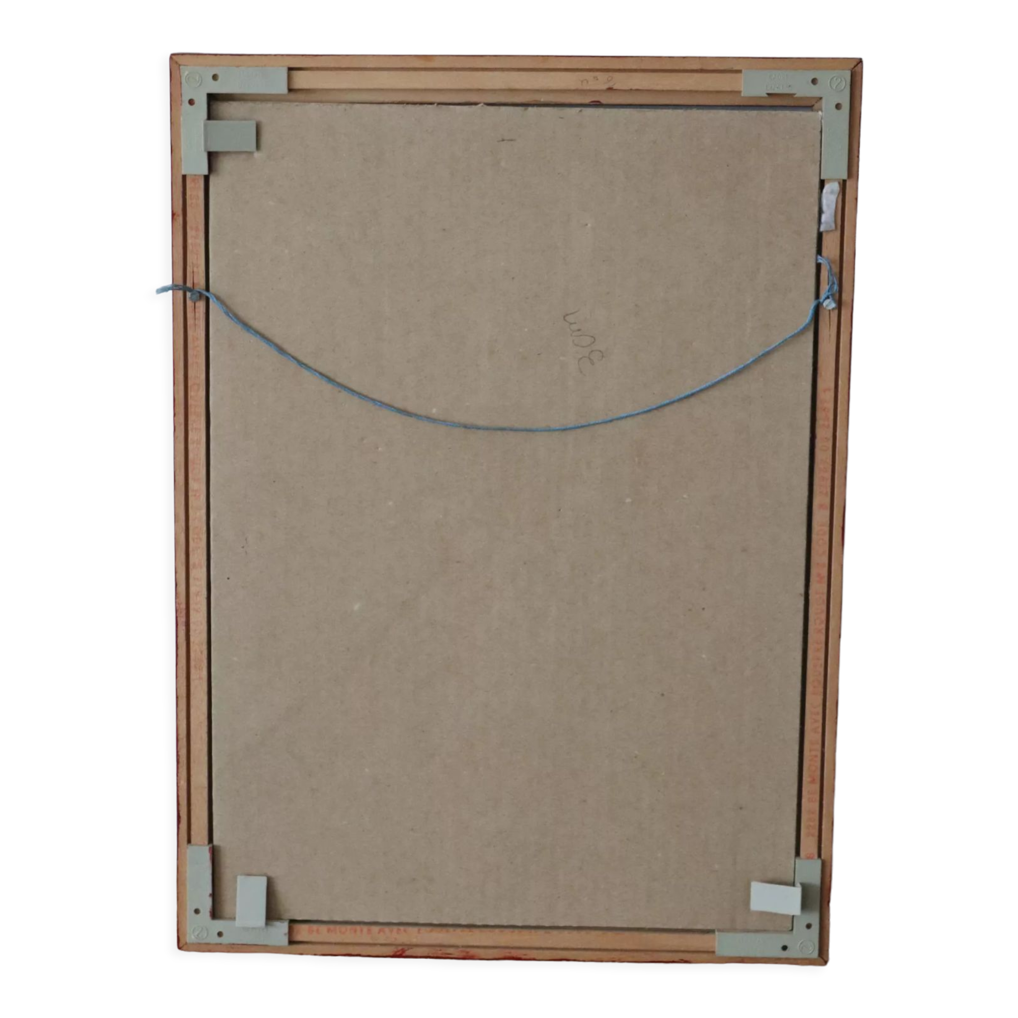 Vintage clover botanical frame
