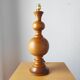 Vintage light wood lamp 1960-70