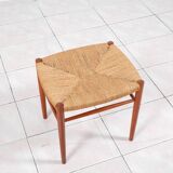 Teak stool „Mod. 316“ by Peter Hvidt & Orla Molgaard-Nielsen for Søborg