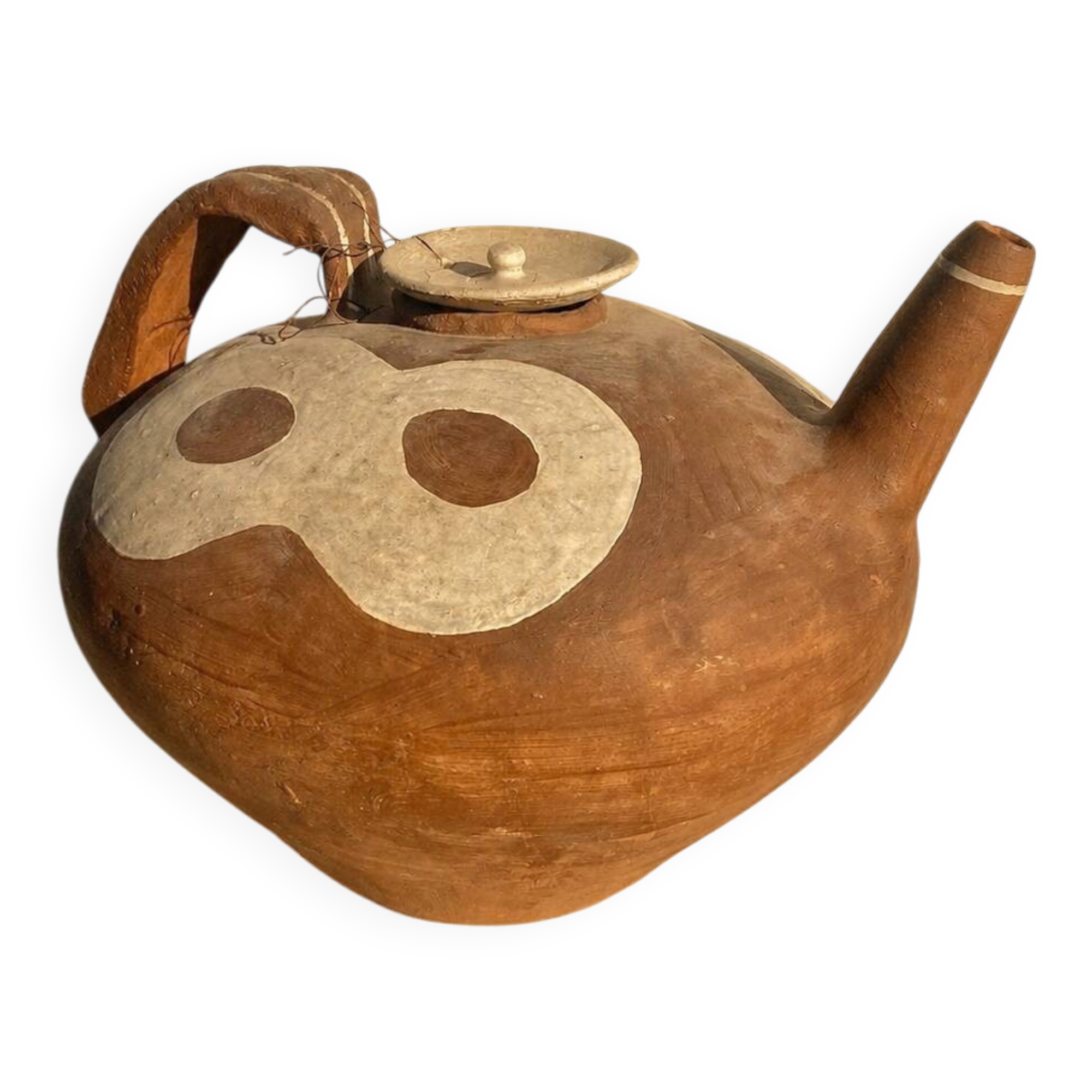 Ancient large earthenware pot from the South-West (Ariège, Rimont)