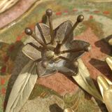 Vintage brass ashtray