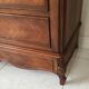 Commode 1940 bois marqueté et marbre