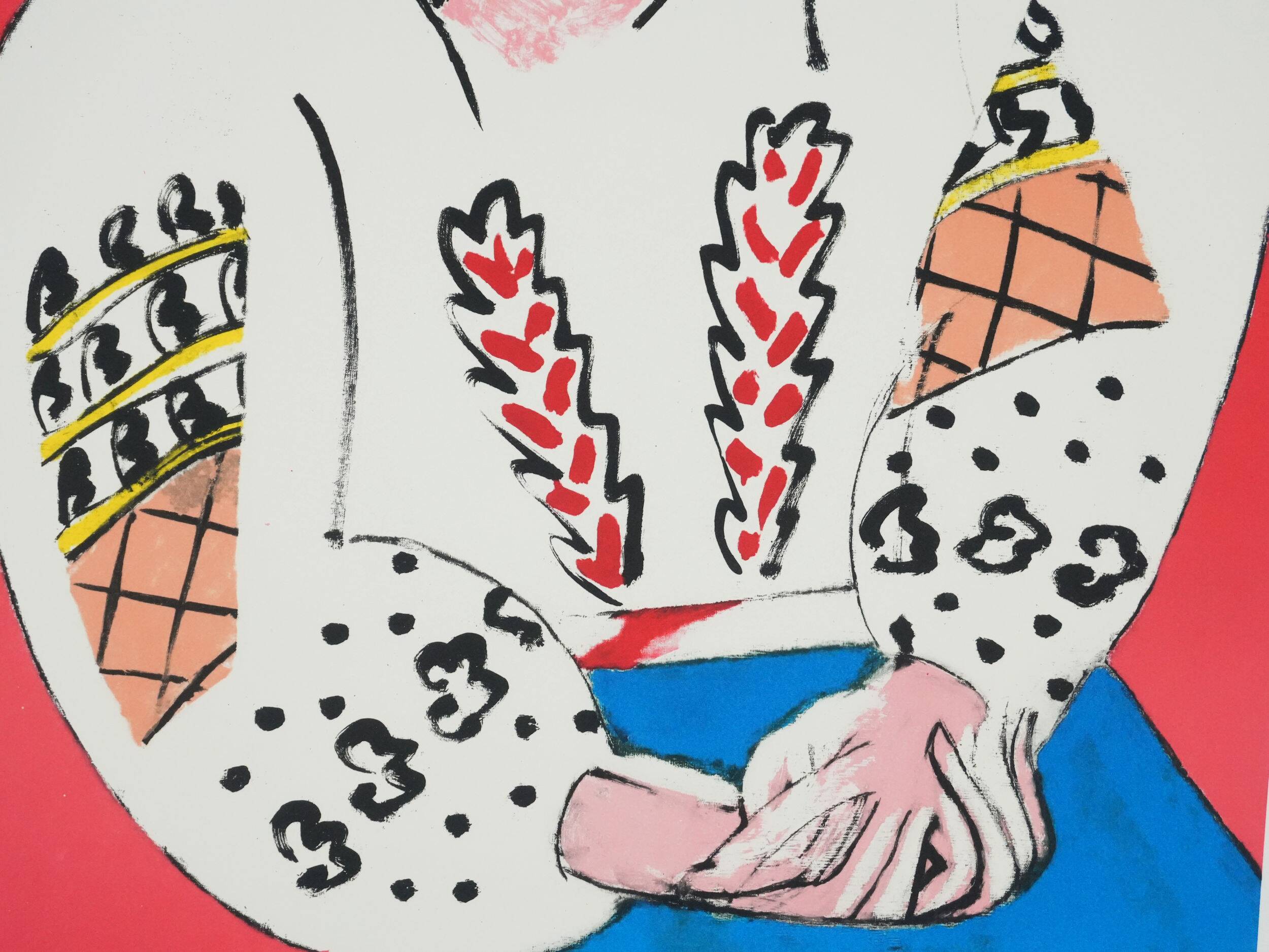Henri matisse: the romanian blouse, signed lithograph