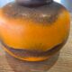 Ball vase West Germany Scheurich 204 Fat Lava