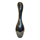 Important Aluminium Vase Vintage Modernist Design Organic Shape