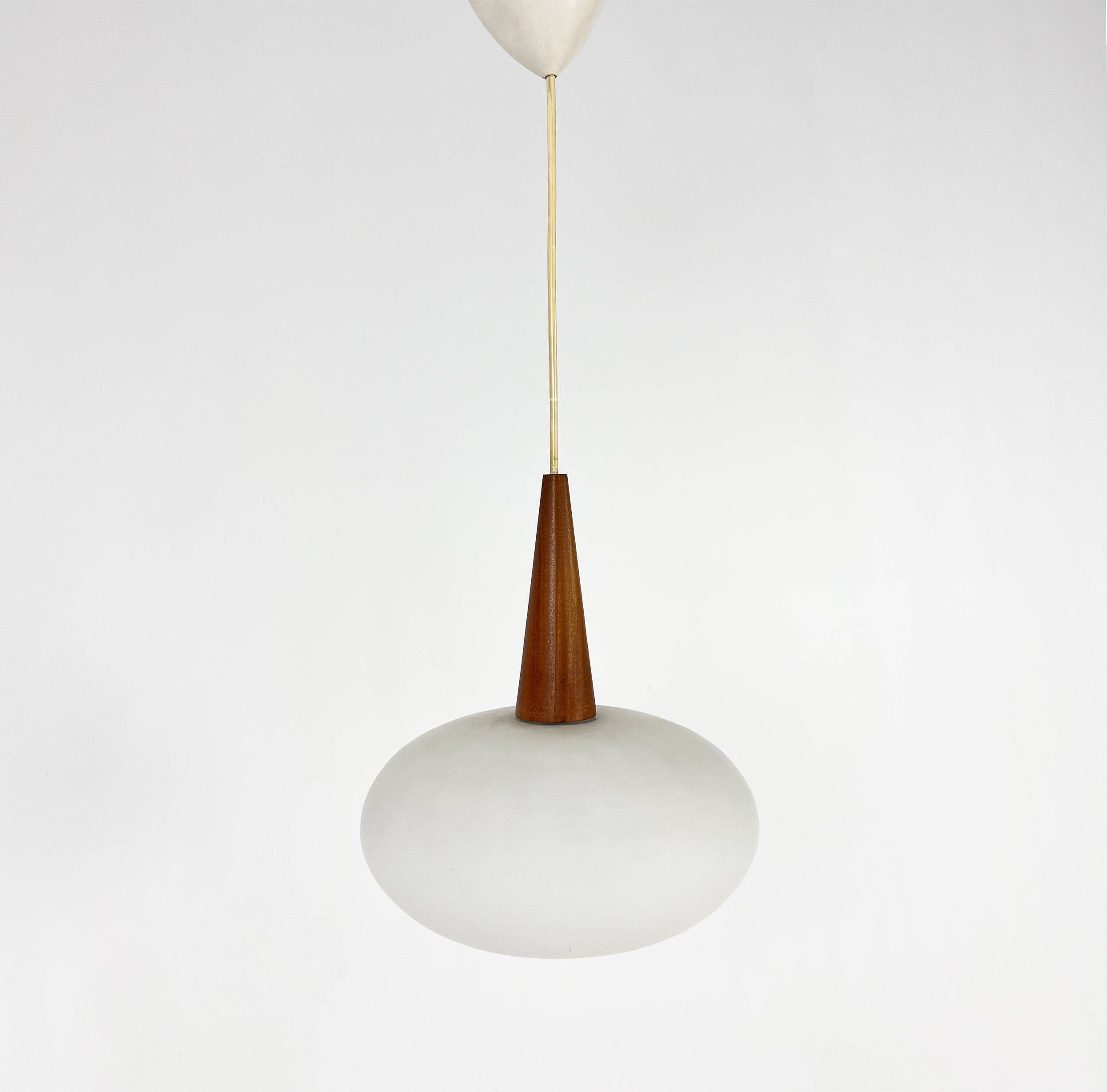 Vintage NG74 30 Pendant Lamp by Louis Kalff for Philips, 1950s