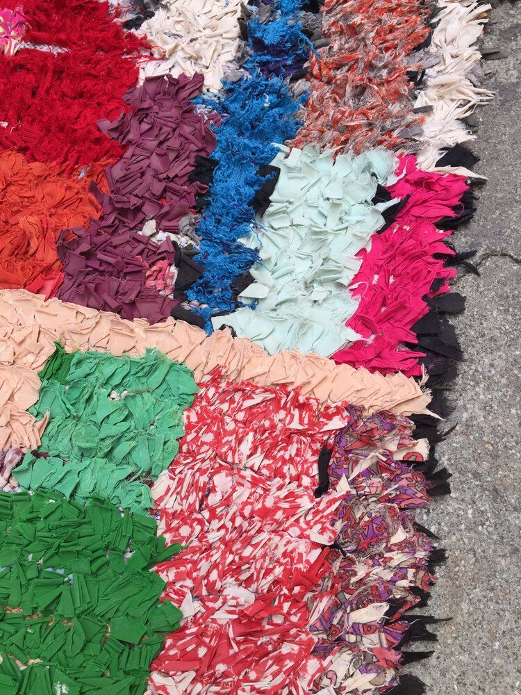 Carpet boucherouite 275 x 120 cm