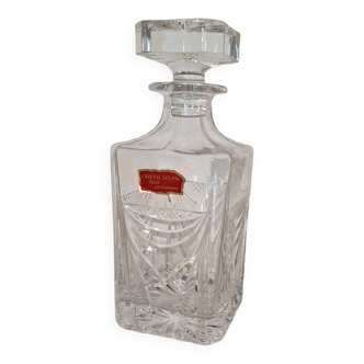 Lorraine crystal whiskey decanter