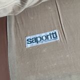 Saporiti Armchair and Ottoman Set