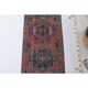 Vintage Turkish Oushak Handmade Cotton Pink Wool Runner 74x260