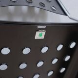 Omstack vintage metal chairs BIEFFEPLAST 1970s