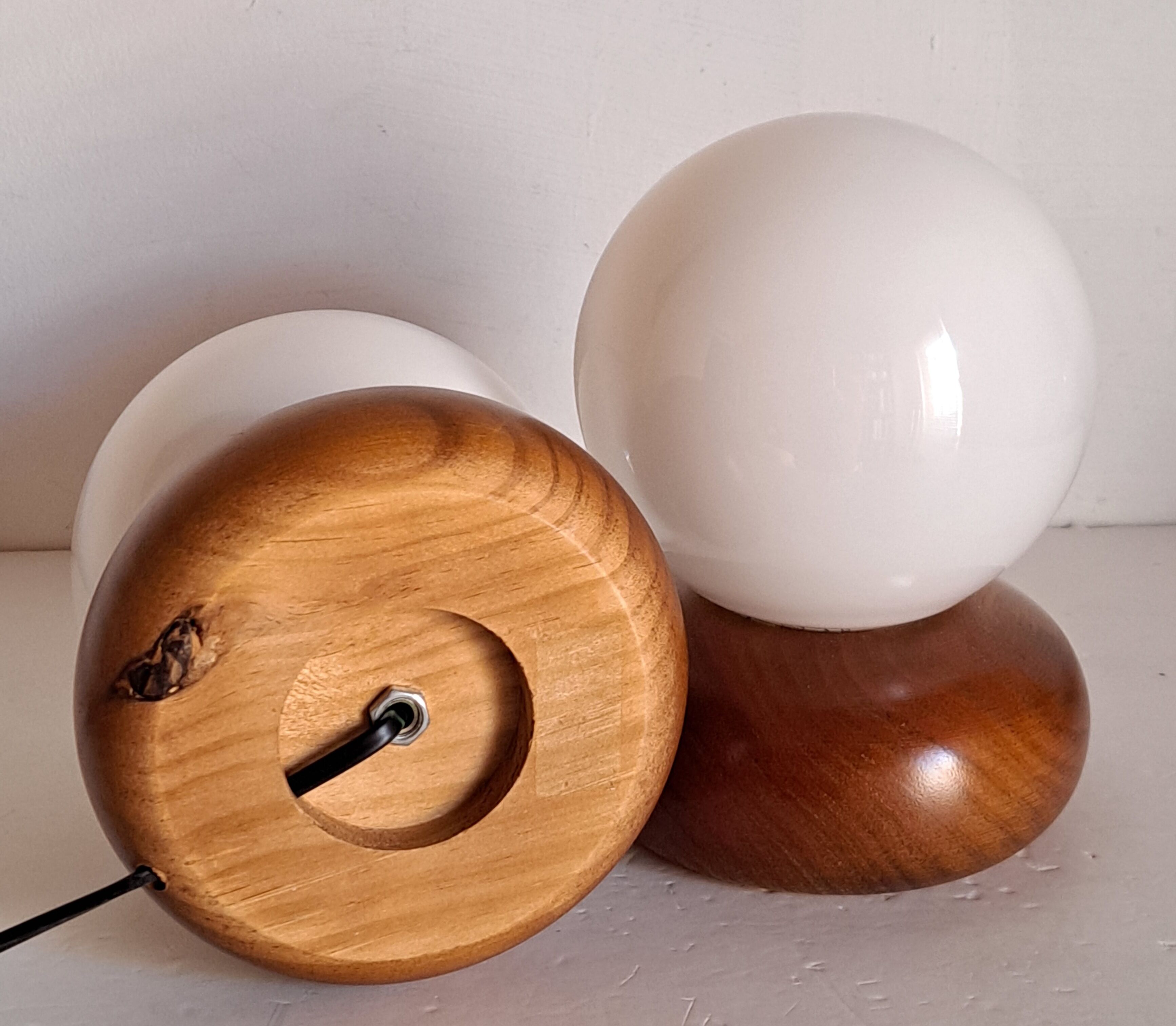 Pair of bedside lamps