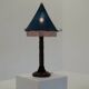 Unique table lamp designed by Jacques van den Bosch for 't Binnenhuis, The Netherlands 1910s
