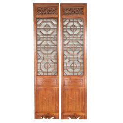 Lot de 2 panneaux vietnamiens
