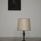 Old "Maison Charles" style bronze lamp