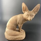 Édouard marcel sandoz (1881-1971) fennec assis, the model created in 1921