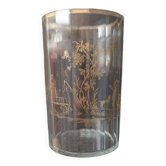Verre haut en cristal et dorure - Fin 18ème siècle début 19ème