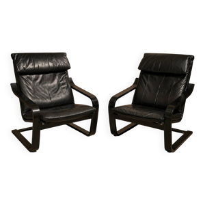 Paire Fauteuil Poäng