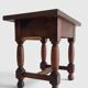 Spanish Castilian Baroque Revival Side Table, Mid-20th Century