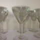 Set of 8 glasses bistro glass breath of the 20-30 years