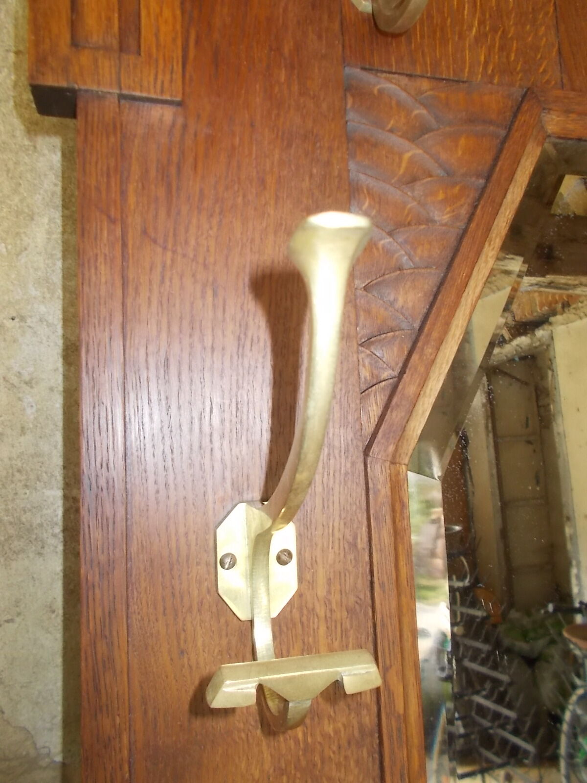 Art Deco coat rack wardrobe