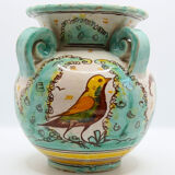 Vintage Spanish vase ode to nature by Arzobispo