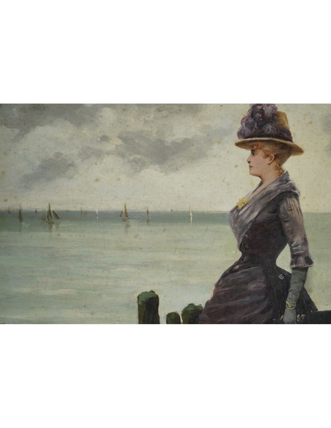 Oil on Canvas by Léon Breton