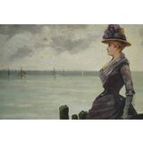 Oil on Canvas by Léon Breton