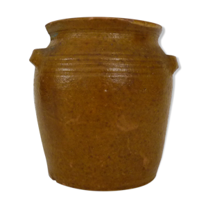 Pot à graisse en terre