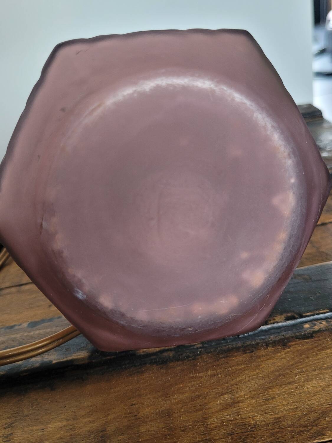 Art Deco lamp base