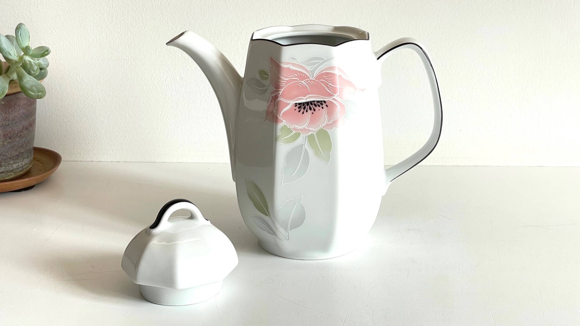 Bavaria Germany porcelain teapot