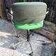 Old Green Swivel Office Chair