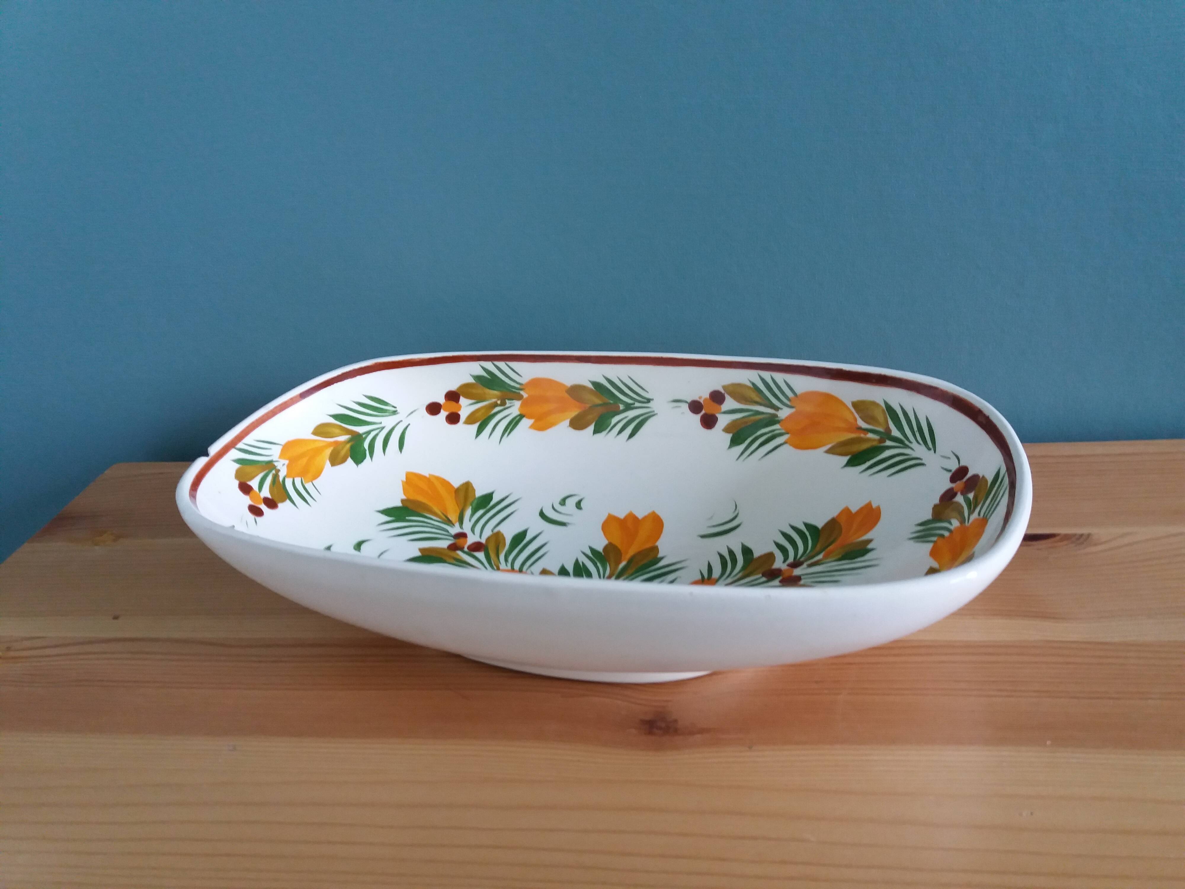 HB Henriot Quimper signed 70s ramekin empty pocket