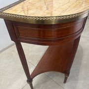 Louis XVI style mahogany console, 19th century