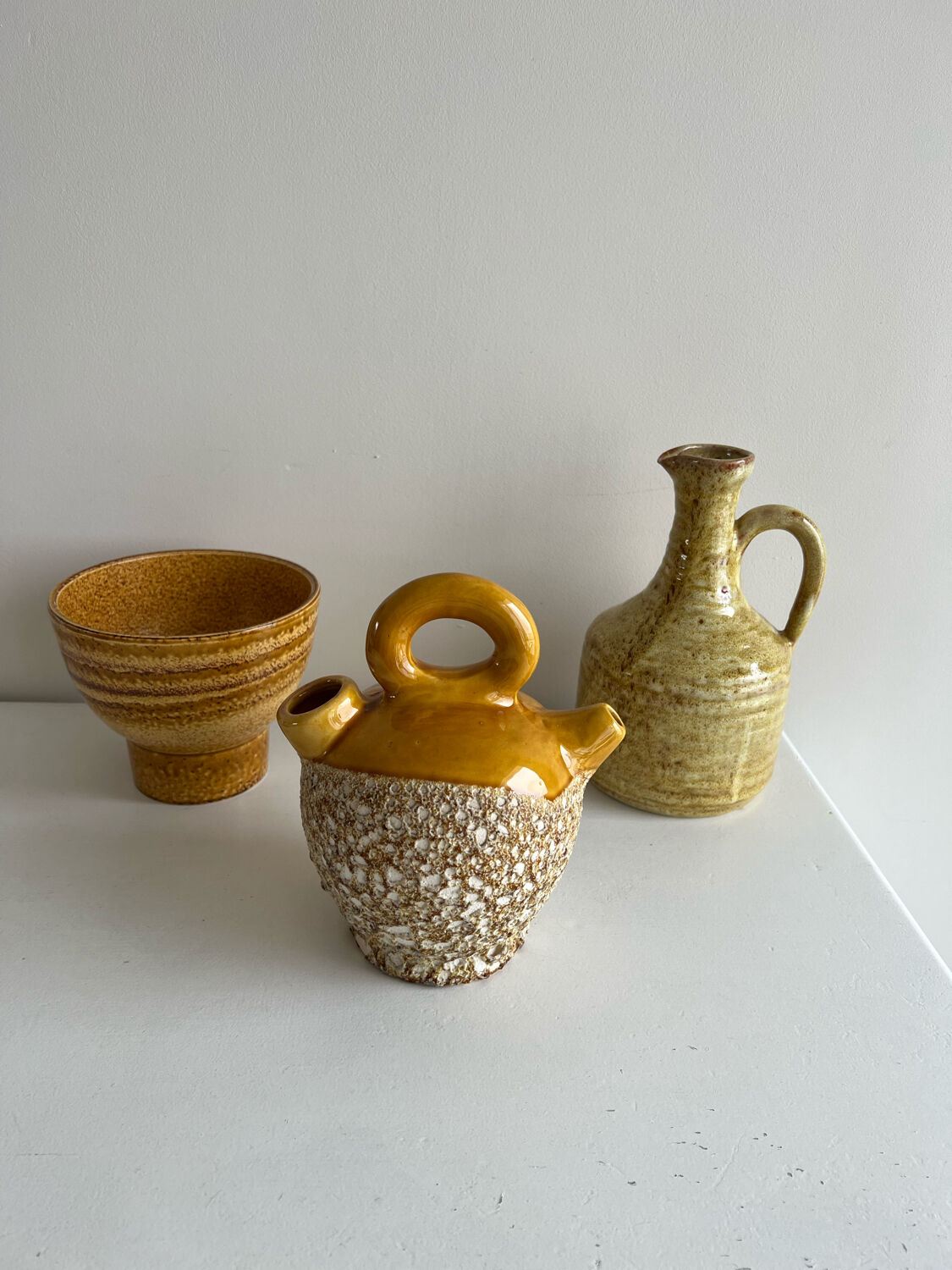 Lot d’objets décoratifs en céramique