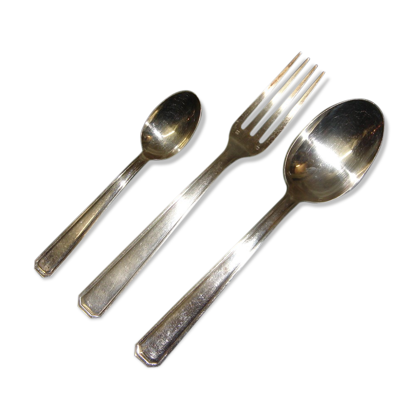 Art Deco household 37 silver coins