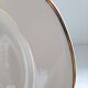 Ivory flat plate 18.5 cm in diameter Villeroy and Boch