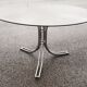 Table en verre vintage