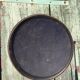 Large plate in painted sheet metal Napoleon III