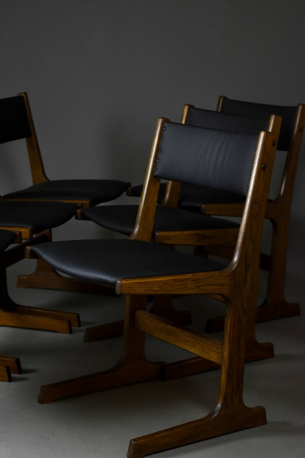 Set of 6 Farstrup Dining Chairs, Denmark, 1960s – Rosewood & Italian L